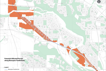 Калгарі вводить тимчасові обмеження на підземні роботи поблизу газопроводу Bearspaw для захисту інфраструктури