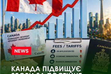 Канада підвищує збори за постійне проживання