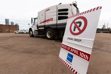 Spring Sweep is underway in Edmonton: Drivers are being reminded of the parking ban and fines of up to $250