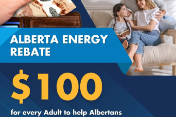 В Альберті запускають виплату $100: хто зможе отримати Alberta Energy Rebate