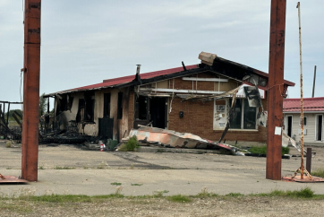 Fire Ignites at Abandoned Royal Scot Motel in West Edmonton; No Injuries Reported
