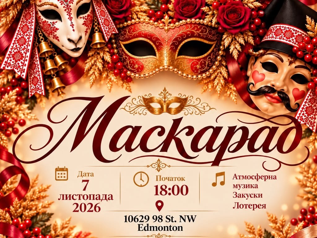 Маскарад 2026 в Едмонтоні